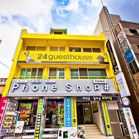 24 Pensión Haeundae Premier Ciudad Metropolitana de Ciudad Metropolitana de Busan Exterior foto